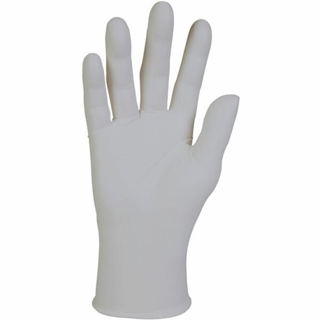 Kimberly-Clark Professional Sterling Nitrile Exam Gloves - Small Size - For Right/Left Hand - Light Gray - Latex-free, Textured 
