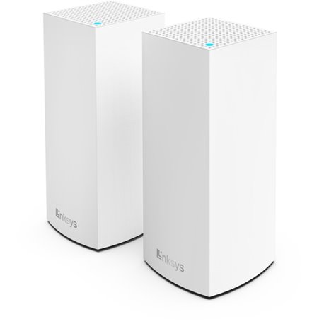 Linksys Atlas 6: Dual-Band Mesh WiFi 6 System, 2-Pack - Dual Band - 2.40 GHz ISM Band - 5 GHz UNII Band - 3 x Antenna(3 x Intern