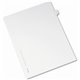 Avery Side Tab Individual Legal Dividers - 25 x Divider(s) - Side Tab(s) - V - 1 Tab(s)/Set - 8.5" Divider Width x 11" Divider L
