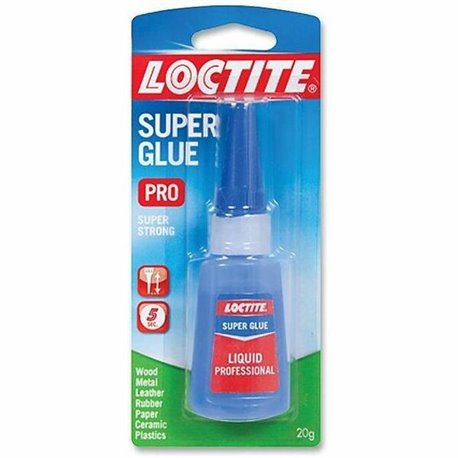 Loctite Professional Bottle Super Glue - 0.71 oz - 1 Each - Clear