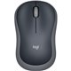 Logitech M185 Wireless Mouse, 2.4GHz with USB Mini Receiver, 12-Month Battery Life, 1000 DPI Optical Tracking, Ambidextrous, Com