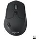 Logitech M720 Triathlon Multi-Device Wireless Mouse, Bluetooth, USB Unifying Receiver, 1000 DPI, 8 Buttons, 2-Year Battery, Comp