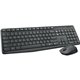 Logitech MK235 Keyboard & Mouse (Keyboard English Layout only) - USB Wireless RF - English - Black - USB Wireless RF - Optical -