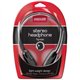 Maxell HP-100 Lightweight Stereo Headphone - Stereo - Black - Mini-phone (3.5mm) - Wired - 20 Hz 20 kHz - Nickel Plated Connecto