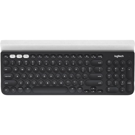 Logitech K780 Multi-Device Wireless Keyboard - Wireless Connectivity - Bluetooth - 33 ft - 2.40 GHz - USB Interface Home, Search