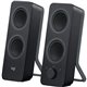 Logitech Z207 Bluetooth Speaker System - 5 W RMS - Black - 2 Pack