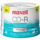 Maxell CD Recordable Media - CD-R - 48x - 700 MB - 50 Pack Spindle - 120mm - 1.33 Hour Maximum Recording Time