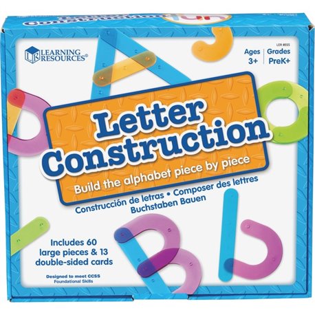 Learning Resources Letter Construction Activity Set - Theme/Subject: Learning - Skill Learning: Letter Recognition, Alphabet, Ma