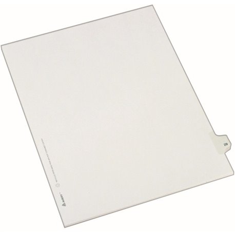 Avery Alllstate Style Individual Legal Dividers - 25 x Divider(s) - Side Tab(s) - 29 - 1 Tab(s)/Set - 8.5" Divider Width x 11" D