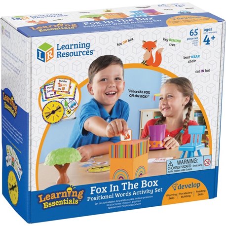 Learning Resources Fox In The Box Word Activity Set - Theme/Subject: Learning - Skill Learning: Visual, Tactile Discrimination, 