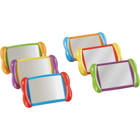 Learning Resources All About Me 2-in-1 Mirrors - Theme/Subject: Learning, Fun - Skill Learning: Visual, Social Skills, Language,