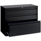 Lorell 36" Box/Box/File Lateral File Cabinet - 36" x 18.6" x 28" - 3 x Drawer(s) for Box, File - A4, Legal, Letter - Lateral - H