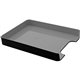 Advantus Fusion Letter Tray - 1.7" Height x 10" Width12.8" Length%Desktop - Black - Plastic - 1 Each