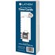 Lathem Model 700E Clock Single Sided Time Cards - White - Black Print Color - 100 / Pack