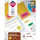 MACO Laser Gold Foil Notarial & Certificate Labels - Round - 2.50" Diameter - Self-adhesive, Permanent - Gold - 300 / Pack