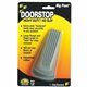 Big Foot Doorstop, Gray - Heavy-Duty, No-Slip, 100% Rubber, 4-3/4"L x 2-1/4"W x 1-1/4"H, 1/pk