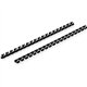 Mead CombBind Binding Spines - 0.43" Maximum Capacity - 70 x Sheet Capacity - For Letter 8 1/2" x 11" Sheet - Plastic - 125 / Bo
