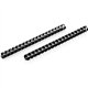 Mead CombBind Binding Spines - 0.62" Maximum Capacity - 125 x Sheet Capacity - For Letter 8 1/2" x 11" Sheet - Plastic - 125 / B