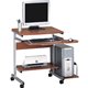 Mayline Eastwinds 946 Portrait PC Desk Cart - 19.25" Table Top Length x 36.50" Table Top Width - Business Environment - Assembly