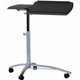 Mayline 950 Laptop Caddy - Rectangle Top - Adjustable Height - 27" to 38" Adjustment - 15" Table Top Length x 29.50" Table Top W