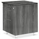 Mayline Medina Series Pencil/Box/File Return Pedestal - 18" x 15"26" , 1" Top - 3 x Storage, Box, File Drawer(s) - Beveled Edge 