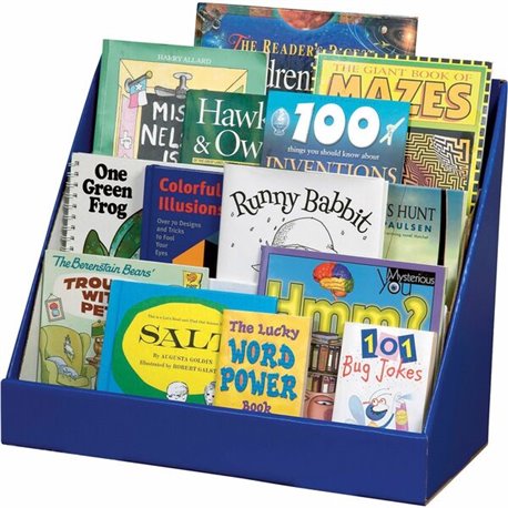 Classroom Keepers Classroom Keeper's Corrugated Book Shelf - 3 Tier(s) - 17" Height x 20" Width x 10" Depth - Sturdy, Corrugated