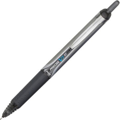 Pilot Precise V7 RT Fine Premium Retractable Rolling Ball Pens - Fine Pen Point - 0.7 mm Pen Point Size - Refillable - Retractab