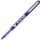 Pilot Vball Liquid Ink Pens - Fine Pen Point - 0.5 mm Pen Point Size - Purple - Purple Barrel - 1 Dozen