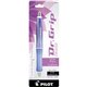 Pilot Dr. Grip Frosted Collection Ballpoint Pens - 1 mm Pen Point Size - Retractable - Black - Frosted Purple Barrel - 1 / Pack