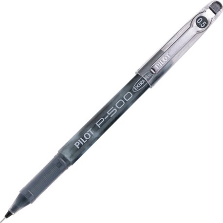 Pilot Precise P-500 Precision Point Extra-Fine Capped Gel Rolling Ball Pens - Extra Fine Pen Point - 0.5 mm Pen Point Size - Nee