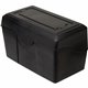 Advantus Index Card Holder - 5.9" x 9" x 5.5" x - Plastic - 1 Each - Black