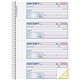 Adams Spiral 2-part Money/Rent Receipt Book - 200 Sheet(s) - Spiral Bound - 2 Part - 2.75" x 7.62" Form Size - White, Canary - A