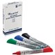 Quartet Premium Dry-Erase Markers for Glass Boards - Bullet Marker Point Style - Black, Blue, Red, Green - 4 / Pack