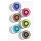 Quartet Glass Board Magnets - 0.5" Diameter - Round - Rounded Edge - 6 / Pack - Assorted