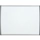 Quartet Arc Cubicle Magnetic Whiteboard - 14" (1.2 ft) Width x 11" (0.9 ft) Height - White Painted Steel Surface - Silver Alumin