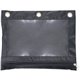 Advantus Binder Pencil Pouch - 10" Height x 7.4" Width - 3 x Holes - Ring Binder - Rectangular - Black, Clear - Vinyl - 1 Each