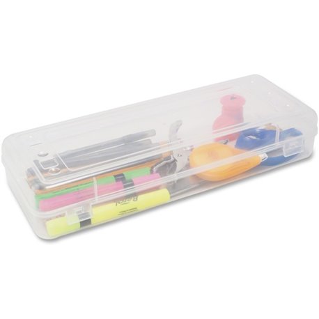 Advantus Stretch Art Box - Internal Dimensions: 4.50" Width x 1.25" Height - External Dimensions: 13.4" Width x 5.6" Depth x 2.5