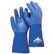 MCR Safety Blue Coat Seamless Gloves - Large Size - Blue - Seamless - 2 / Pair