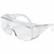 MCR Safety 9800 Series Clear Uncoated Lens Safety Glasses - Ultraviolet Protection - Polycarbonate - Clear - Side Shield - 1 Eac