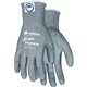 MCR Safety Ninja Force Fiberglass Shell Gloves - Small Size - Gray - Durable, Abrasion Resistant, Flexible, Cut Resistant, Tear 