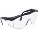 MCR Safety Tomahawk Adjustable Safety Glasses - Ultraviolet Protection - Clear - Black Frame - Adjustable - 1 / Each