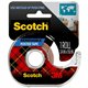Scotch Removable Poster Tape - 12.50 ft Length x 0.75" Width - 1" Core - Synthetic - Dispenser Included - Handheld Dispenser - F