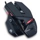 Mad Catz The Authentic R.A.T. 4+ Optical Gaming Mouse - PixArt PMW3330 - Cable - Black - 1 - USB 2.0 - 7200 dpi - 9 Button(s)