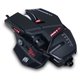 Mad Catz The Authentic R.A.T. 6+ Optical Gaming Mouse - PixArt PMW3360 - Cable - Black - 1 - USB 2.0 - 12000 dpi - 11 Button(s)