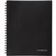 Mead Hardbound Business Notebook - Letter - 96 Sheets - Wire Bound - 0.28" Ruled - 20 lb Basis Weight - Letter - 8 1/2" x 11" - 