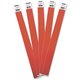 Advantus Tyvek Wristbands - 3/4" Width x 10" Length - Rectangle - Red - Tyvek - 100 / Pack - Adhesive Closure