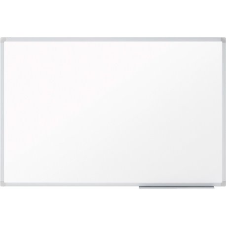 Mead Basic Dry-Erase Board - 23.8" (2 ft) Width x 17.6" (1.5 ft) Height - White Melamine Surface - Silver Aluminum Frame - Durab