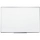 Mead Basic Dry-Erase Board - 35.9" (3 ft) Width x 23.8" (2 ft) Height - White Melamine Surface - Silver Aluminum Frame - Marker 