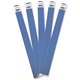 Advantus Tyvek Wristbands - 3/4" Width x 10" Length - Rectangle - Blue - Tyvek - 100 / Pack - Adhesive Closure