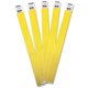 Advantus Tyvek Wristbands - 3/4" Width x 9 3/4" Length - Yellow - Tyvek - 100 / Pack